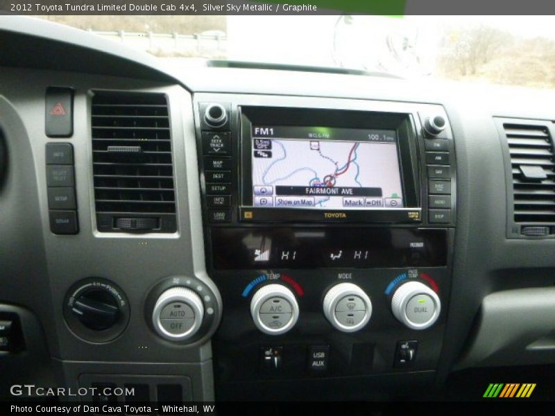 Silver Sky Metallic / Graphite 2012 Toyota Tundra Limited Double Cab 4x4