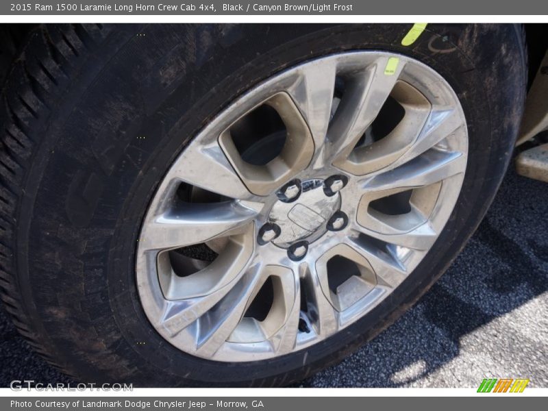 Black / Canyon Brown/Light Frost 2015 Ram 1500 Laramie Long Horn Crew Cab 4x4