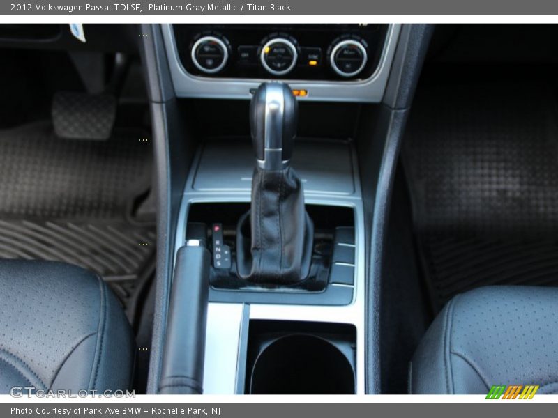 Platinum Gray Metallic / Titan Black 2012 Volkswagen Passat TDI SE