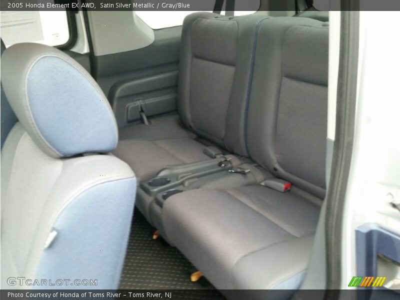 Satin Silver Metallic / Gray/Blue 2005 Honda Element EX AWD