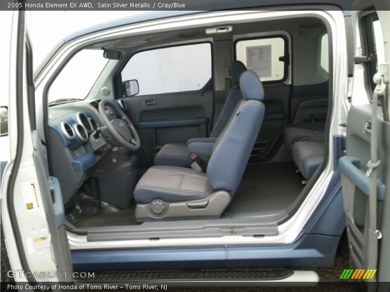 Satin Silver Metallic / Gray/Blue 2005 Honda Element EX AWD