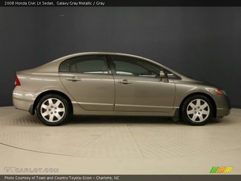 Galaxy Gray Metallic / Gray 2008 Honda Civic LX Sedan