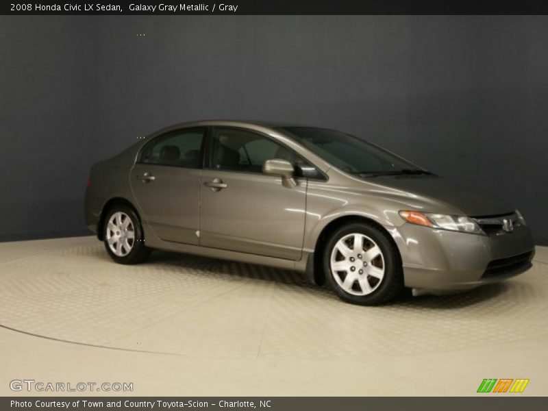 Front 3/4 View of 2008 Civic LX Sedan