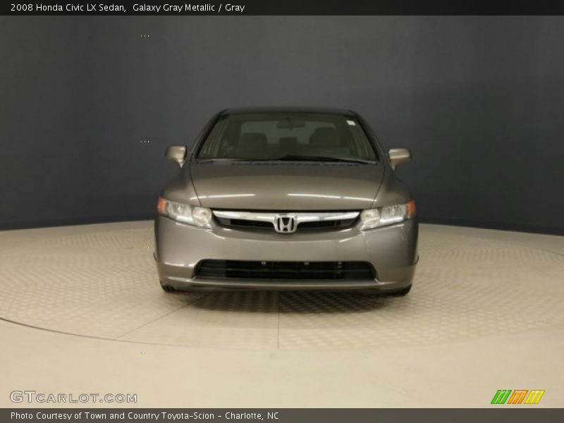 Galaxy Gray Metallic / Gray 2008 Honda Civic LX Sedan