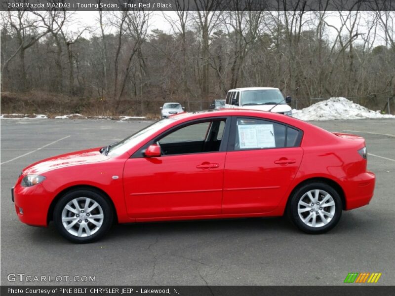  2008 MAZDA3 i Touring Sedan True Red
