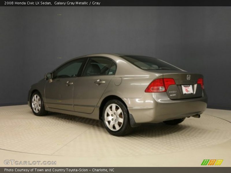 Galaxy Gray Metallic / Gray 2008 Honda Civic LX Sedan