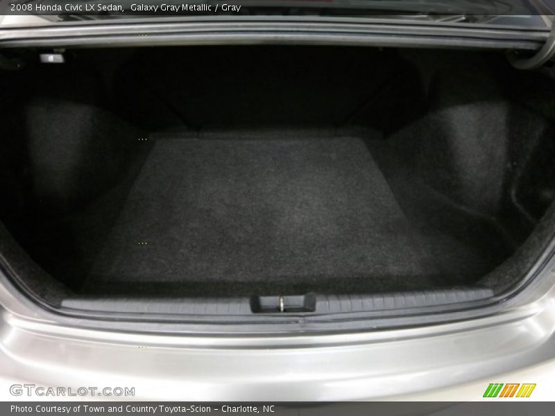 Galaxy Gray Metallic / Gray 2008 Honda Civic LX Sedan