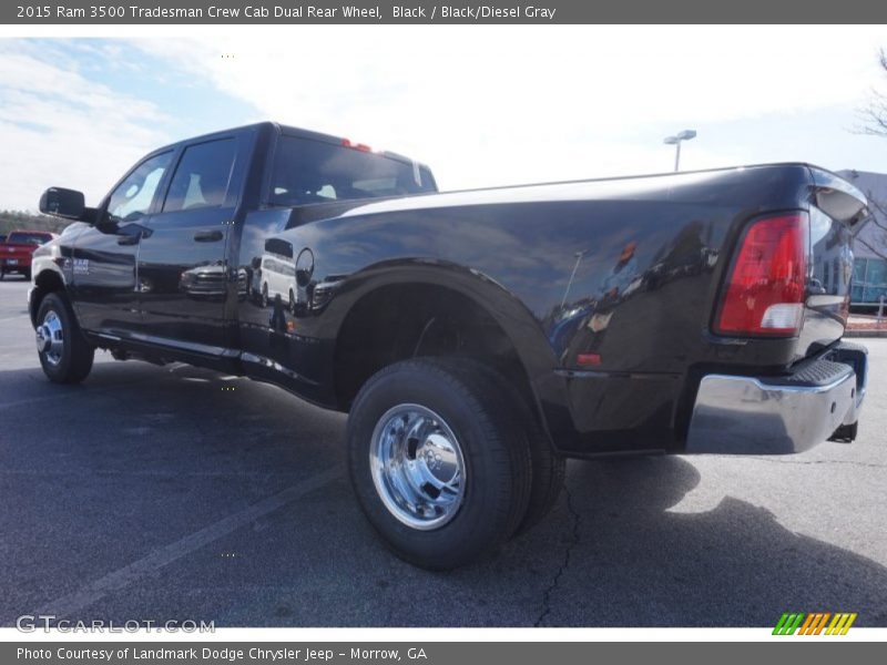 Black / Black/Diesel Gray 2015 Ram 3500 Tradesman Crew Cab Dual Rear Wheel