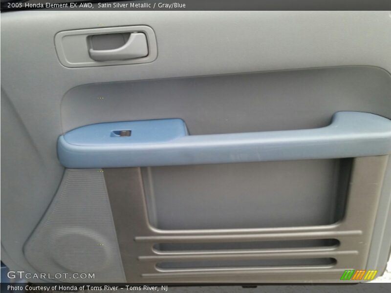 Satin Silver Metallic / Gray/Blue 2005 Honda Element EX AWD