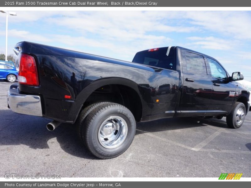 Black / Black/Diesel Gray 2015 Ram 3500 Tradesman Crew Cab Dual Rear Wheel