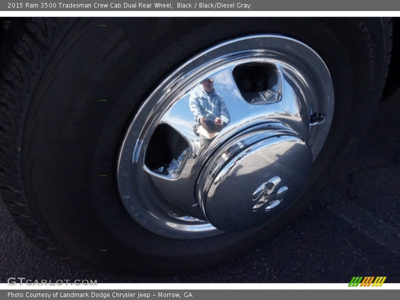 Black / Black/Diesel Gray 2015 Ram 3500 Tradesman Crew Cab Dual Rear Wheel