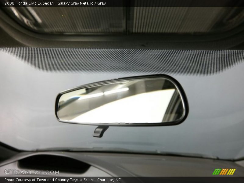 Galaxy Gray Metallic / Gray 2008 Honda Civic LX Sedan