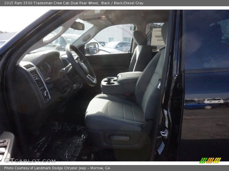 Black / Black/Diesel Gray 2015 Ram 3500 Tradesman Crew Cab Dual Rear Wheel