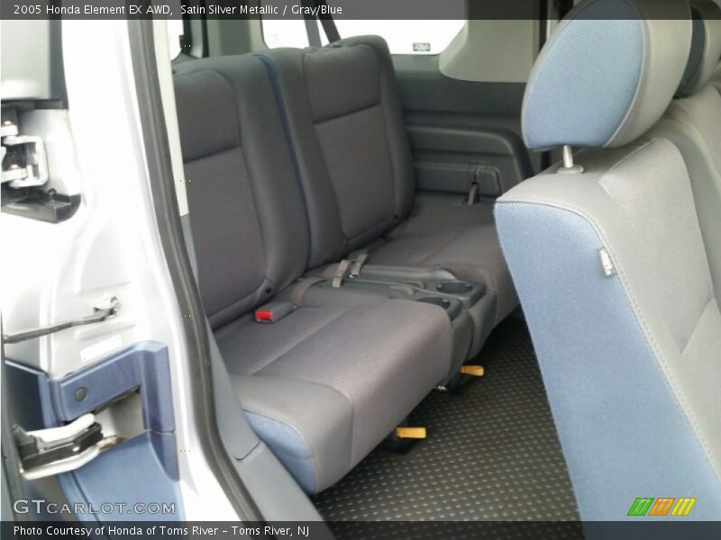 Satin Silver Metallic / Gray/Blue 2005 Honda Element EX AWD