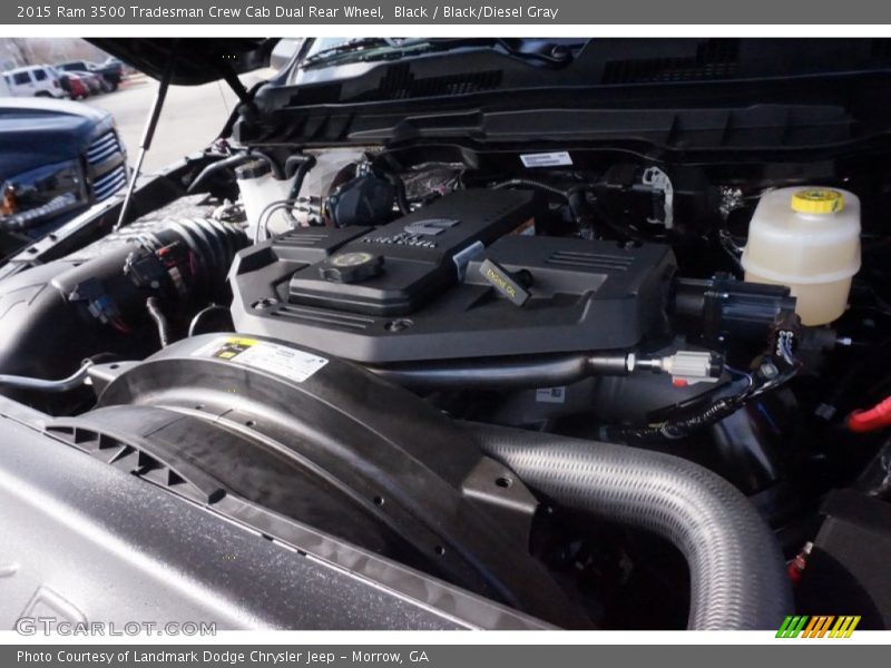 Black / Black/Diesel Gray 2015 Ram 3500 Tradesman Crew Cab Dual Rear Wheel