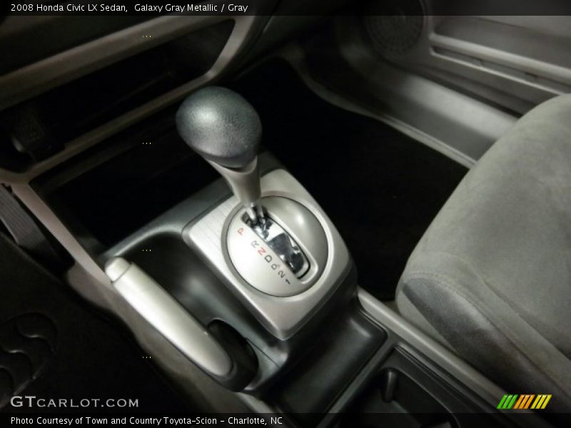 Galaxy Gray Metallic / Gray 2008 Honda Civic LX Sedan