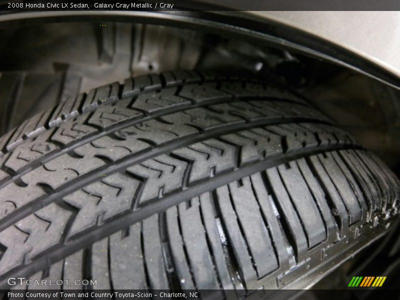 Galaxy Gray Metallic / Gray 2008 Honda Civic LX Sedan