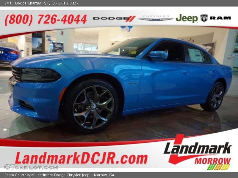 B5 Blue / Black 2015 Dodge Charger R/T