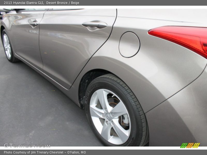 Desert Bronze / Beige 2013 Hyundai Elantra GLS