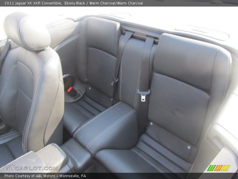 Ebony Black / Warm Charcoal/Warm Charcoal 2011 Jaguar XK XKR Convertible