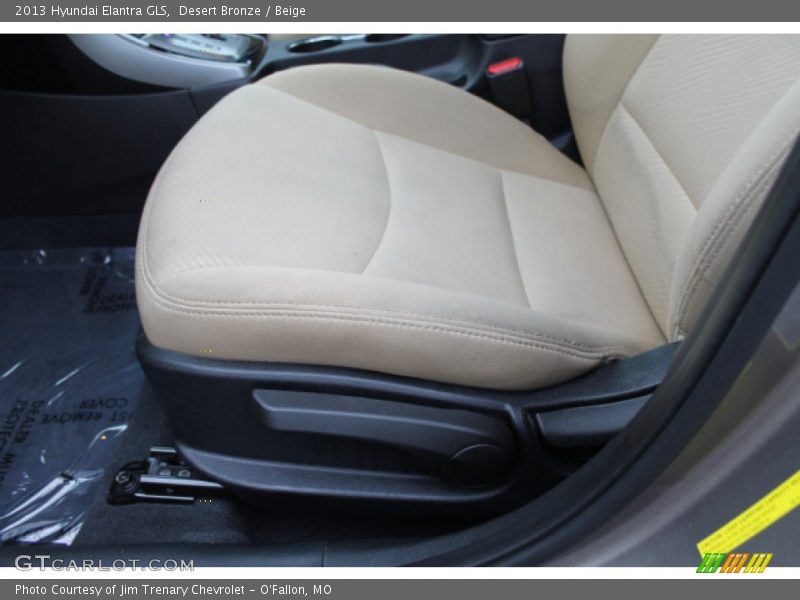 Desert Bronze / Beige 2013 Hyundai Elantra GLS