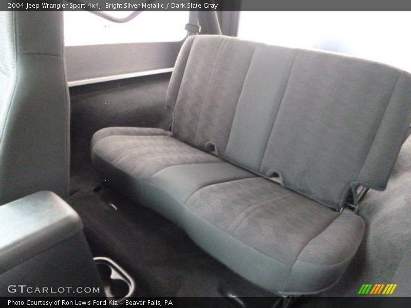 Bright Silver Metallic / Dark Slate Gray 2004 Jeep Wrangler Sport 4x4