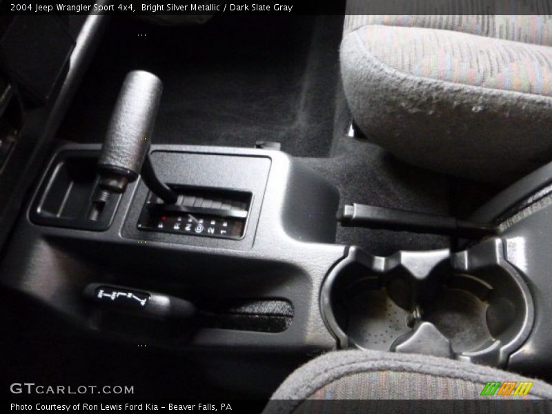 Bright Silver Metallic / Dark Slate Gray 2004 Jeep Wrangler Sport 4x4