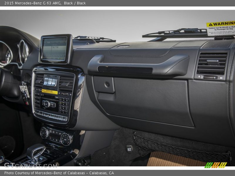 Dashboard of 2015 G 63 AMG