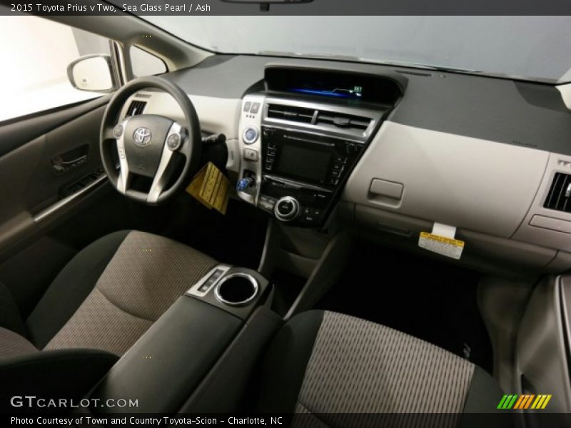 Sea Glass Pearl / Ash 2015 Toyota Prius v Two