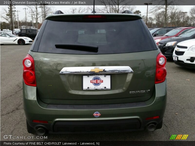 Sea Grass Metallic / Jet Black 2015 Chevrolet Equinox LT