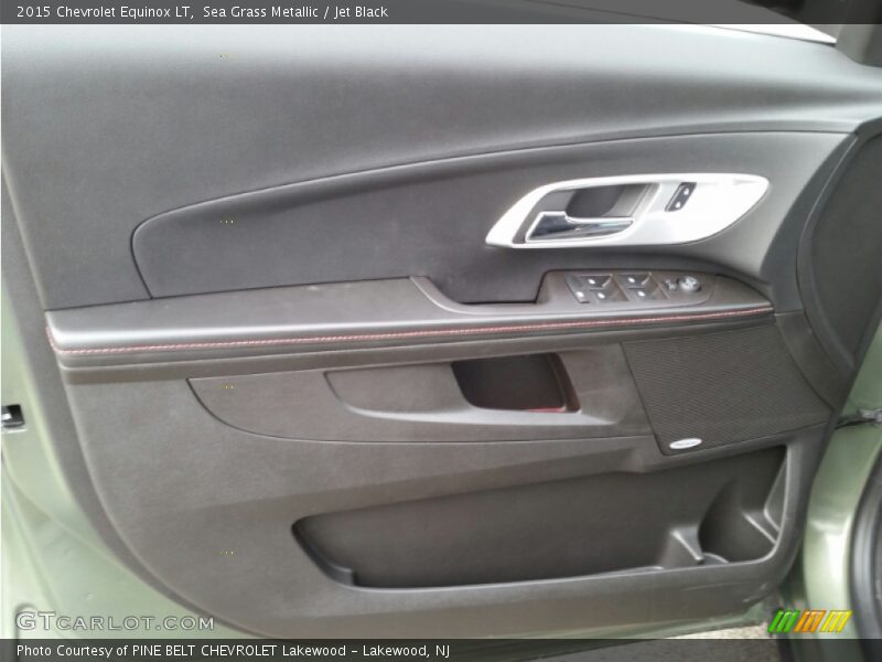 Sea Grass Metallic / Jet Black 2015 Chevrolet Equinox LT
