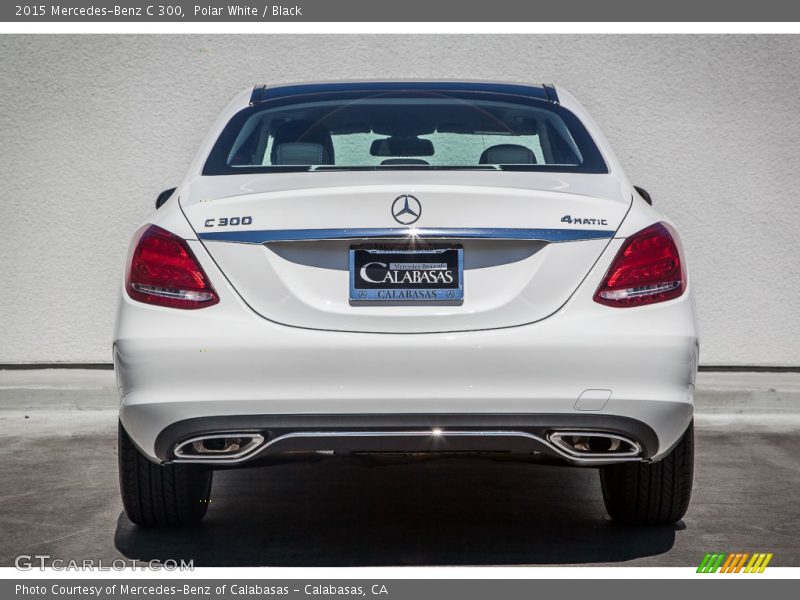Polar White / Black 2015 Mercedes-Benz C 300