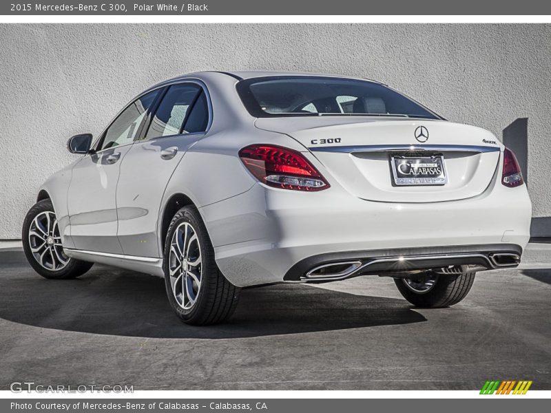 Polar White / Black 2015 Mercedes-Benz C 300