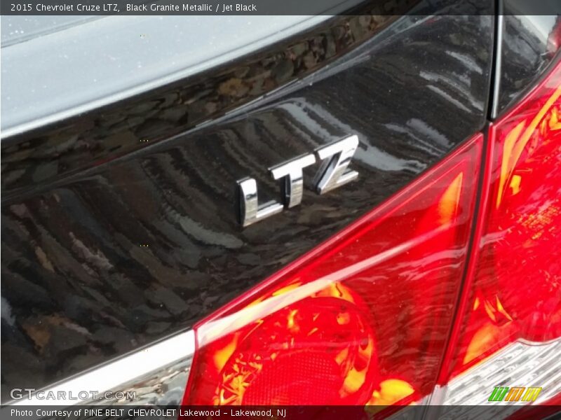 Black Granite Metallic / Jet Black 2015 Chevrolet Cruze LTZ
