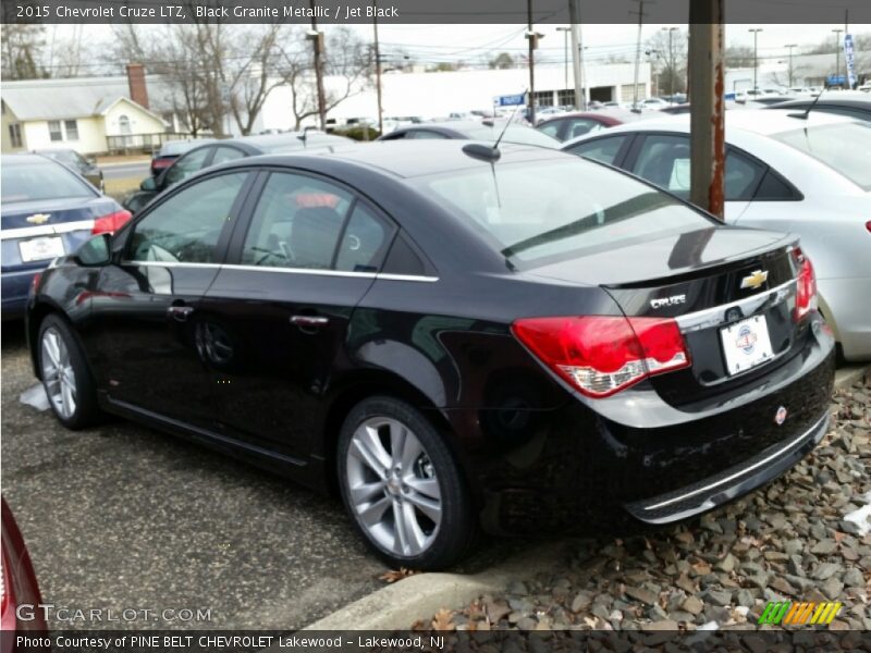 Black Granite Metallic / Jet Black 2015 Chevrolet Cruze LTZ