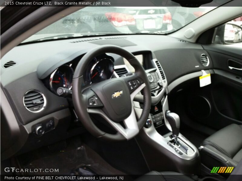 Black Granite Metallic / Jet Black 2015 Chevrolet Cruze LTZ
