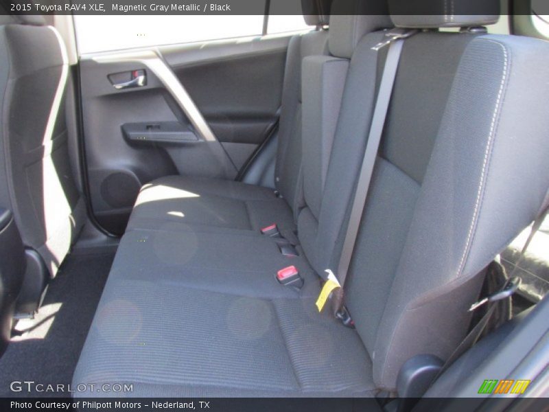 Magnetic Gray Metallic / Black 2015 Toyota RAV4 XLE