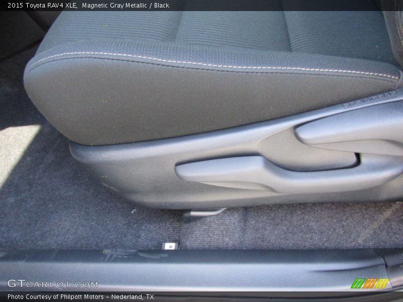 Magnetic Gray Metallic / Black 2015 Toyota RAV4 XLE