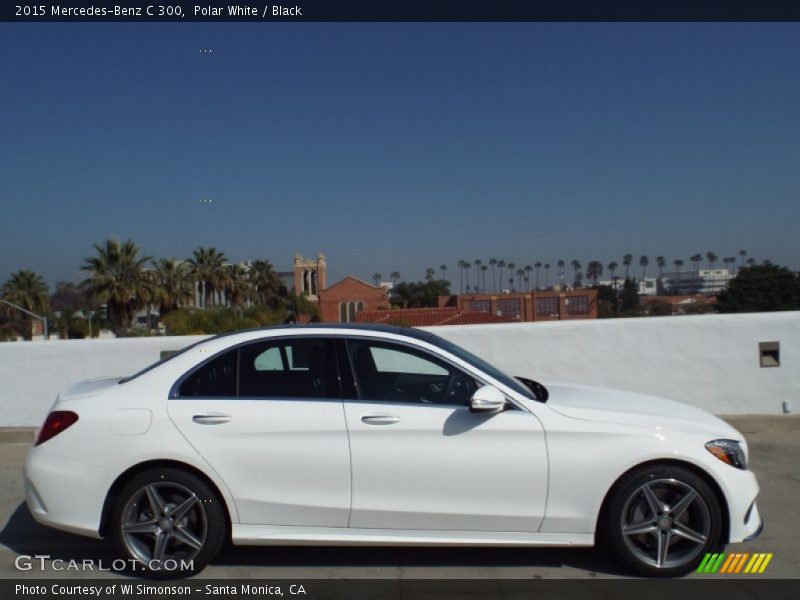 Polar White / Black 2015 Mercedes-Benz C 300