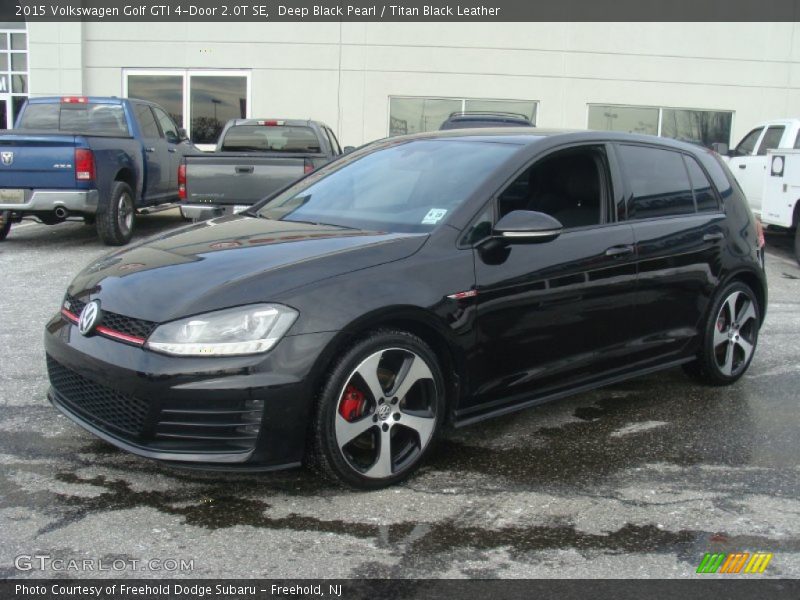  2015 Golf GTI 4-Door 2.0T SE Deep Black Pearl