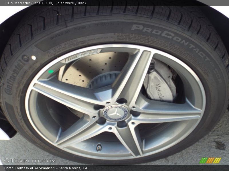Polar White / Black 2015 Mercedes-Benz C 300