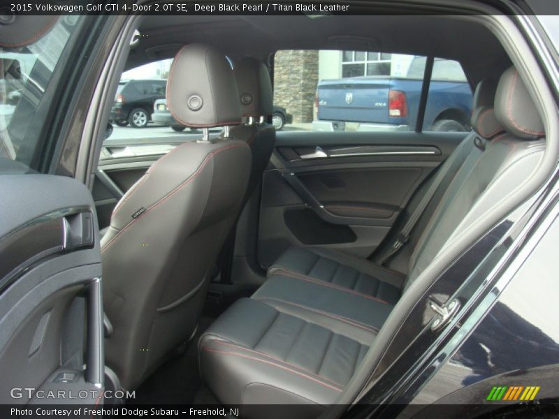 Rear Seat of 2015 Golf GTI 4-Door 2.0T SE