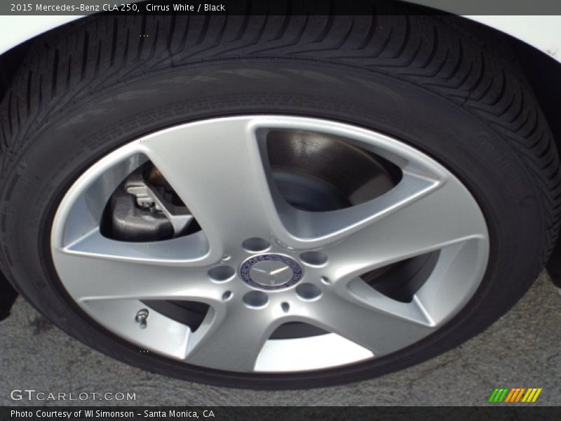 Cirrus White / Black 2015 Mercedes-Benz CLA 250