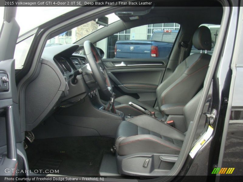 Front Seat of 2015 Golf GTI 4-Door 2.0T SE