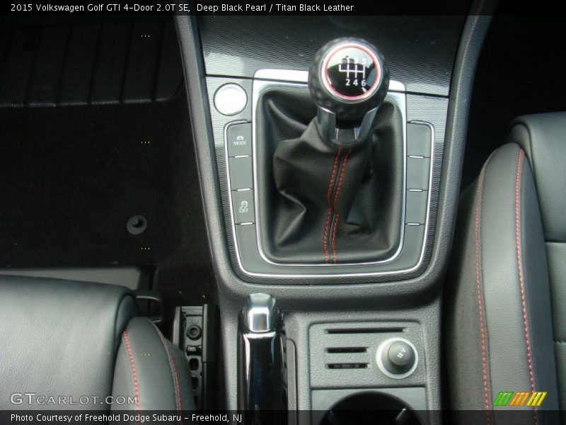  2015 Golf GTI 4-Door 2.0T SE 6 Speed Manual Shifter