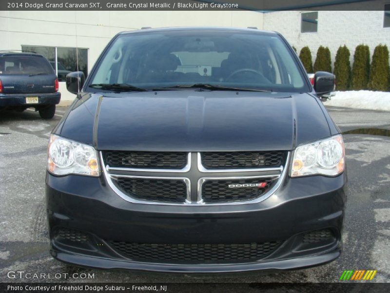 Granite Crystal Metallic / Black/Light Graystone 2014 Dodge Grand Caravan SXT