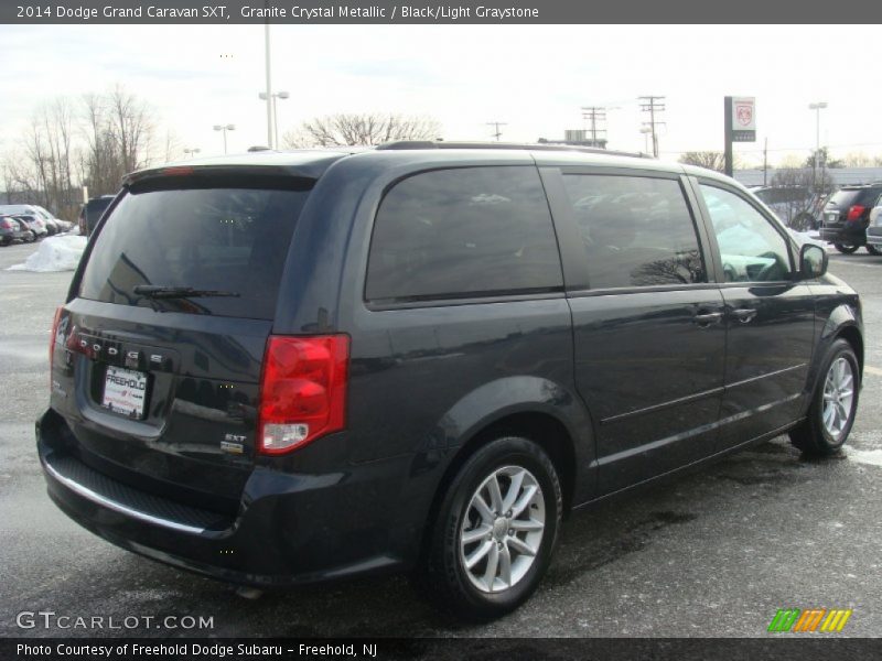 Granite Crystal Metallic / Black/Light Graystone 2014 Dodge Grand Caravan SXT