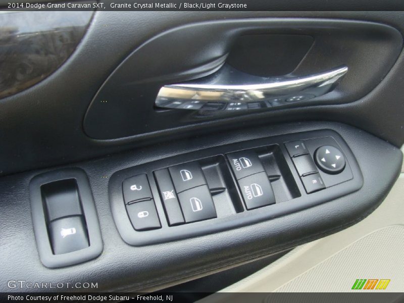 Granite Crystal Metallic / Black/Light Graystone 2014 Dodge Grand Caravan SXT