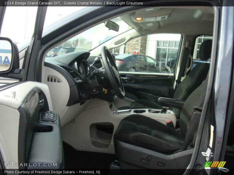 Granite Crystal Metallic / Black/Light Graystone 2014 Dodge Grand Caravan SXT