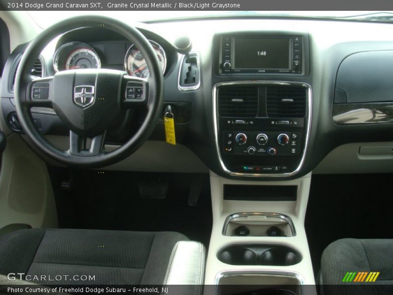 Granite Crystal Metallic / Black/Light Graystone 2014 Dodge Grand Caravan SXT